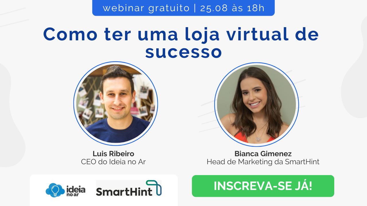 Webinar Gratuito Como Ter Uma Loja Virtual De Sucesso